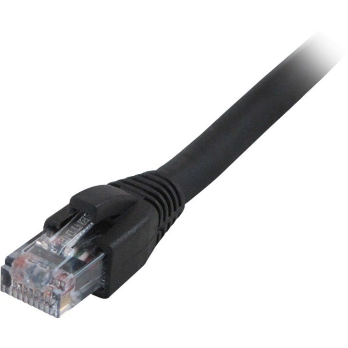 Comprehensive Cat5e 350 Mhz Snagless Patch Cable 7ft Black