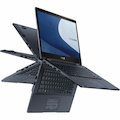 Asus ExpertBook B3 Flip B3402 B3402FBA-XH53T 14" Touchscreen Convertible 2 in 1 Notebook - Full HD - 1920 x 1080 - Intel Core i5 12th Gen i5-1235U Deca-core (10 Core) 1.30 GHz - 16 GB Total RAM - 8 GB On-board Memory - 256 GB SSD - Star Black