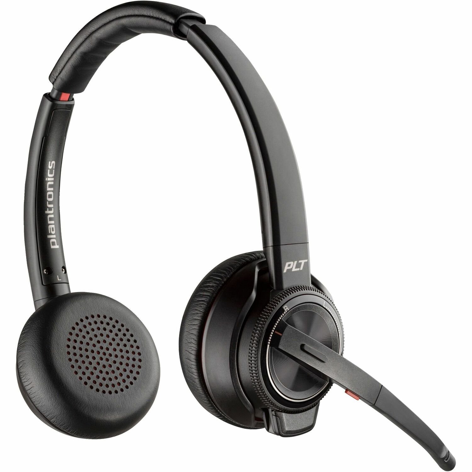 Poly Savi 8200 Office 8220 Wireless On-ear Stereo Headset - Black