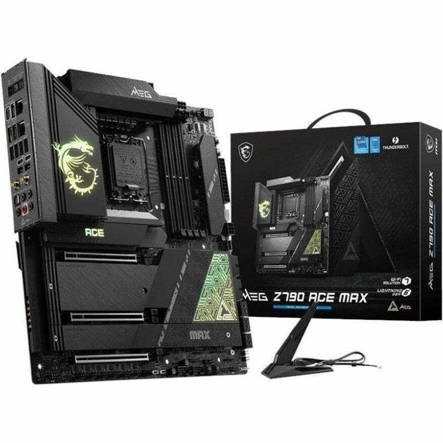 MSI MEG Z790 ACE MAX Desktop Motherboard - Intel Z790 Chipset - Socket LGA-1700 - Extended ATX