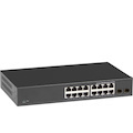 Black Box Gigabit Ethernet Switch - Web Smart Eco Fanless, 18-Port