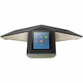 Poly Trio C60 IP Conference Station - Corded/Cordless - Wi-Fi - Tabletop - Black - TAA Compliant
