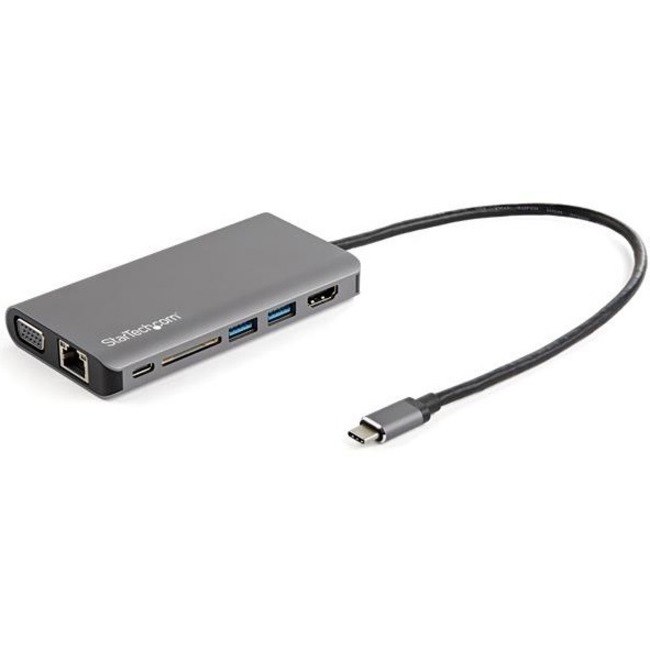 StarTech.com USB 3.0 Type C Docking Station for Notebook/Tablet/Smartphone - 100 W - Black