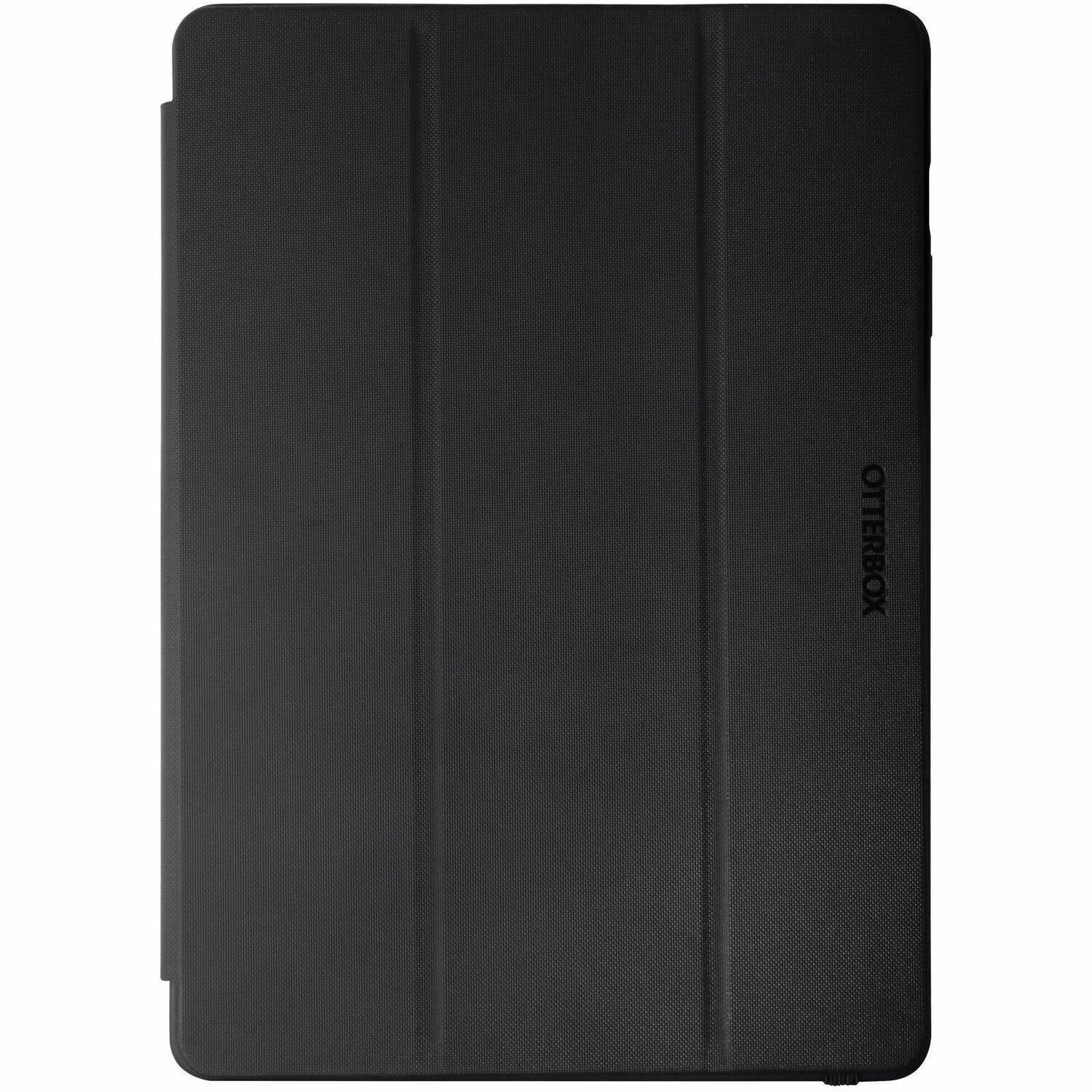 OtterBox React Carrying Case (Folio) Samsung Galaxy Tab S9 FE+ Tablet - Black