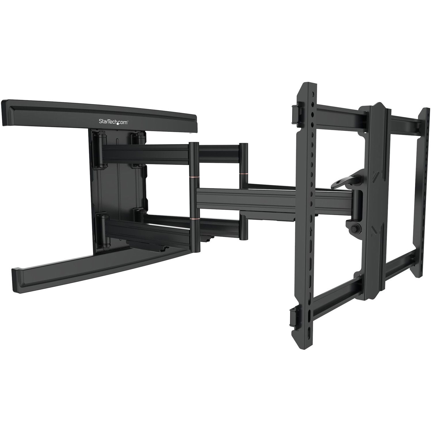 StarTech.com TV Wall Mount supports up to 100" VESA Displays - Low Profile Full Motion Large TV Wall Mount - Heavy Duty Adjustable Bracket