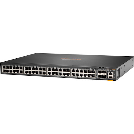Aruba CX 6200 48 Ports Manageable Ethernet Switch - Gigabit Ethernet, 10 Gigabit Ethernet - 10/100/1000Base-T, 10GBase-X - TAA Compliant