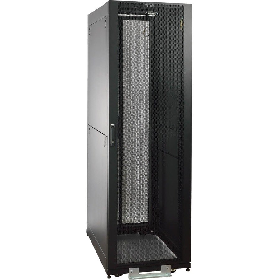 Tripp Lite by Eaton 42U SmartRack Value Series Standard-Depth Rack Enclosure Cabinet, 2400 lbs (1088.6 kgs) Capacity with doors & side panels