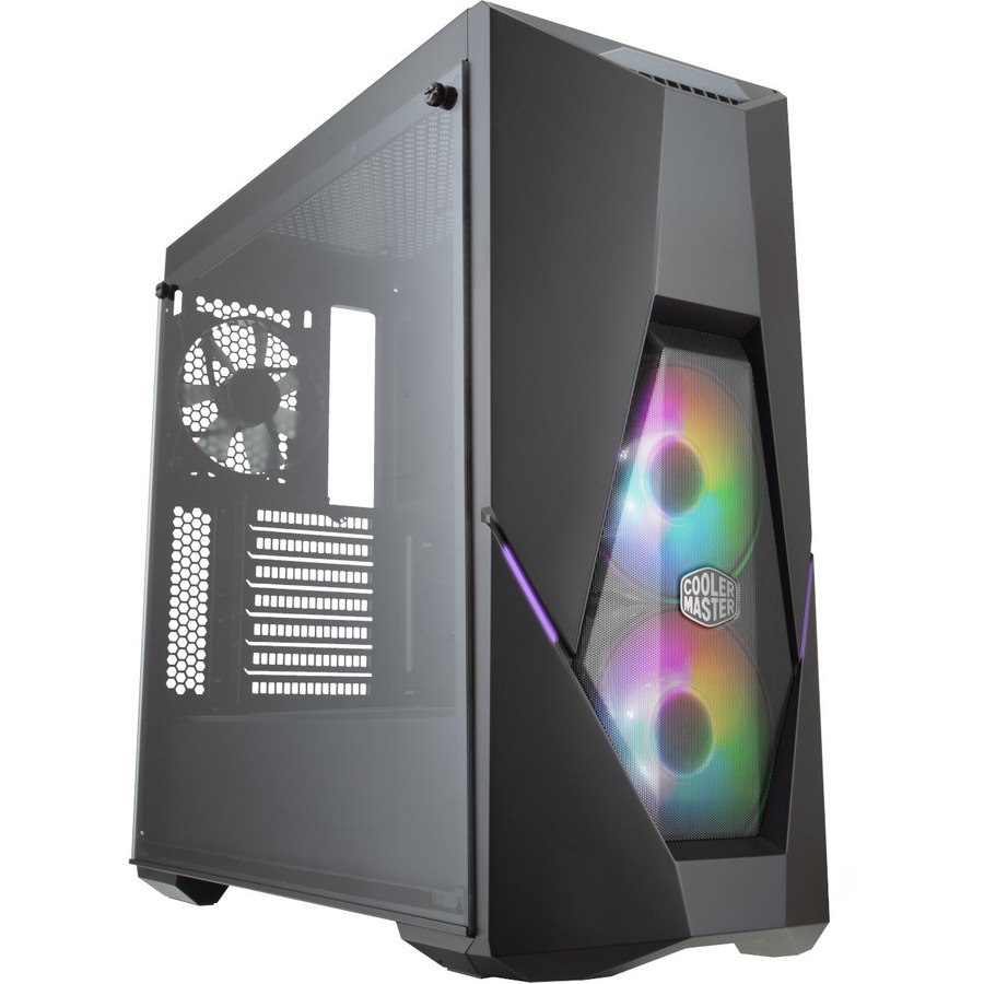 Cooler Master MasterBox MCB-K500D-KGNN-S02 Computer Case - ATX Motherboard Supported - Mid-tower - Mesh, Steel, Plastic, Tempered Glass - Black