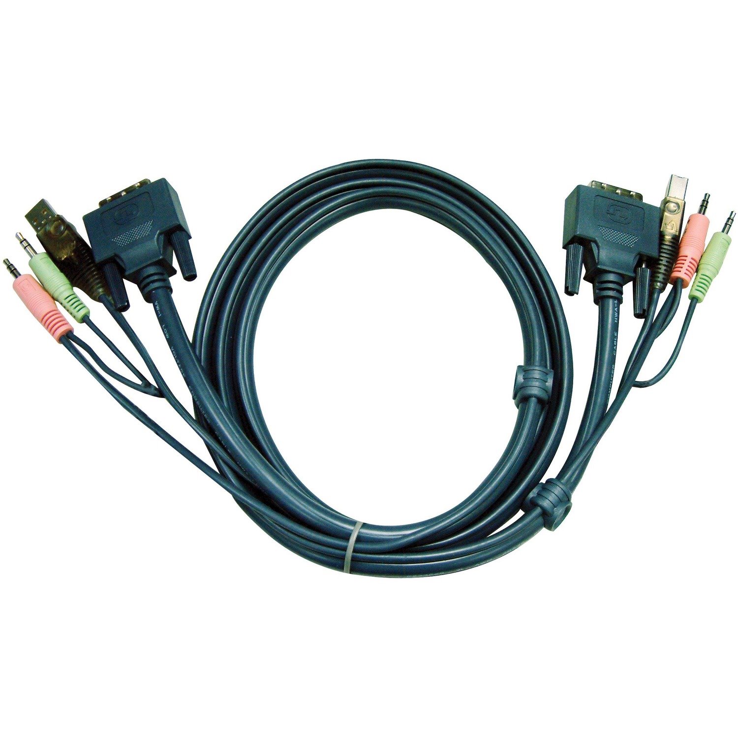 ATEN 2L7D03UI 3.05 m KVM Cable for KVM Switch