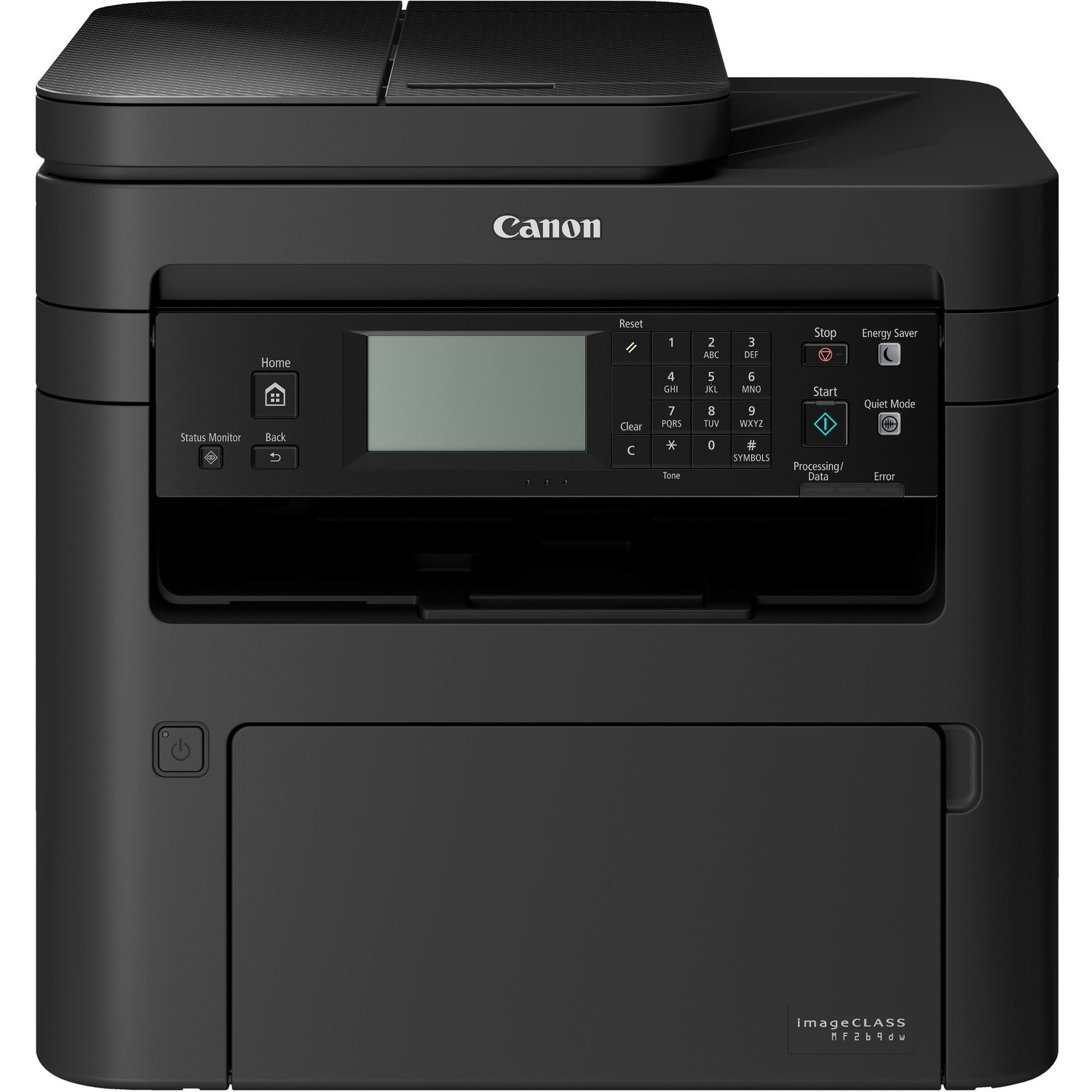 Canon imageCLASS MF MF269dw Laser Multifunction Printer-Monochrome-Copier/Fax/Scanner-30 ppm Mono Print-600x600 dpi Print-Automatic Duplex Print-251 sheets Input-600 dpi Optical Scan-Wireless LAN-Apple AirPrint-Mopria-Wi-Fi Direct