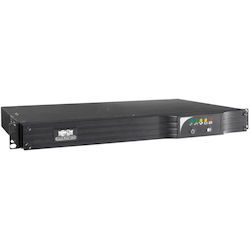 Tripp Lite by Eaton 500VA 300W 120V Line-Interactive UPS - 6 NEMA 5-15R Outlets, USB, DB9, Network Card Option, 1U Rack/Tower - Battery Backup