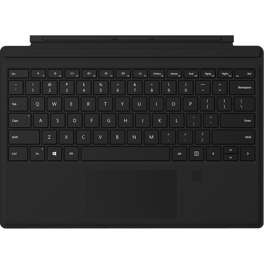 Microsoft Type Cover Keyboard/Cover Case Microsoft Surface Pro 6, Surface Pro 7 Tablet - Black