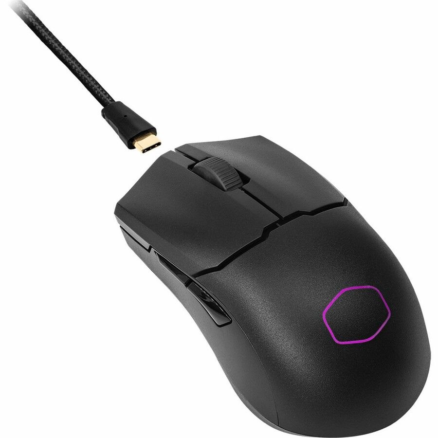 Cooler Master MM712 Gaming Mouse - Bluetooth - Optical - 6 Button(s) - Black