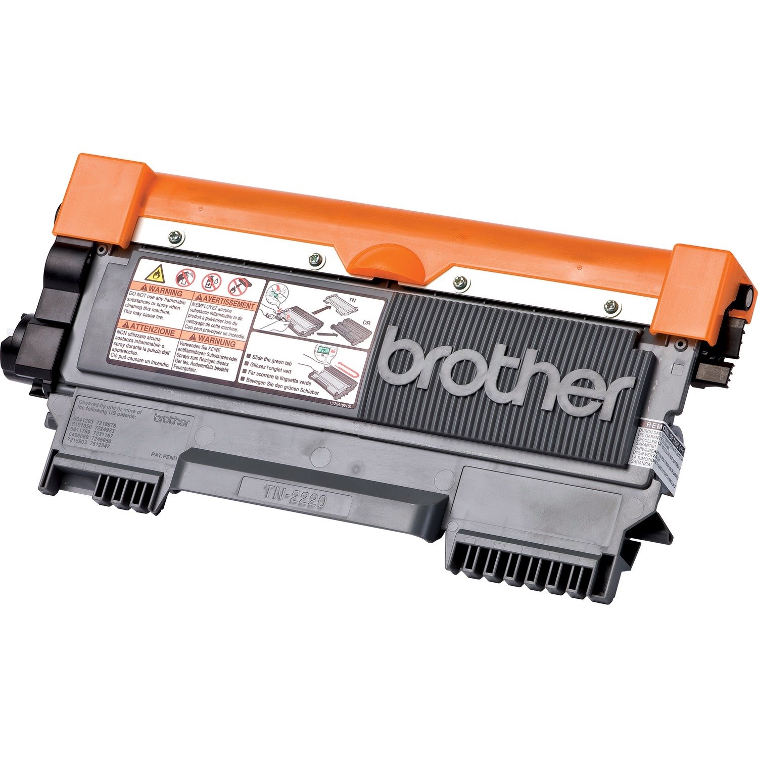 Brother TN2220 Original High Yield Laser Toner Cartridge - Black - 1 / Pack