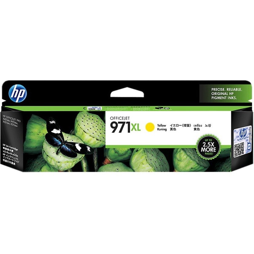 HP 971XL Original Inkjet Ink Cartridge - Yellow Pack