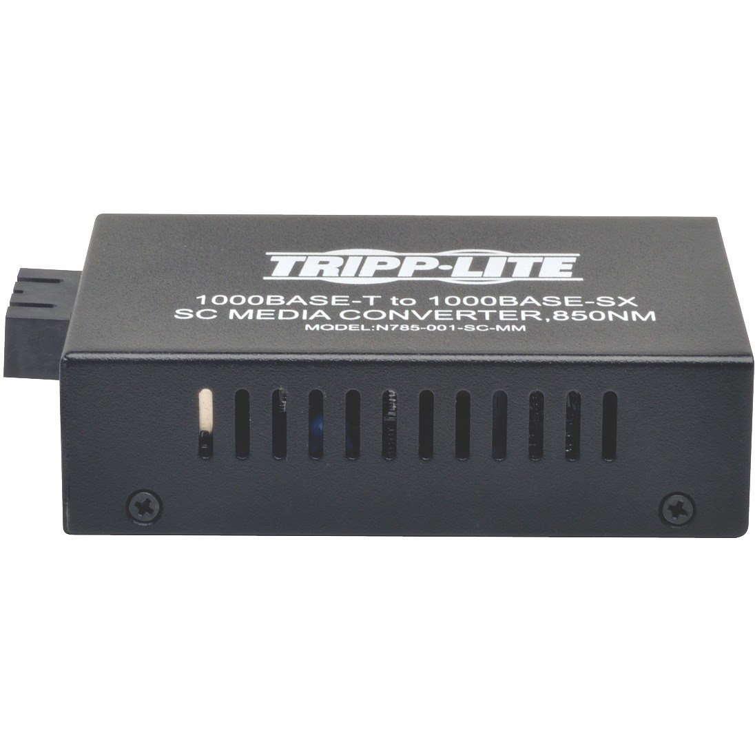 Tripp Lite by Eaton Gigabit Multimode Fiber to Ethernet Media Converter, 10/100/1000 SC, 550 m, 850 nm