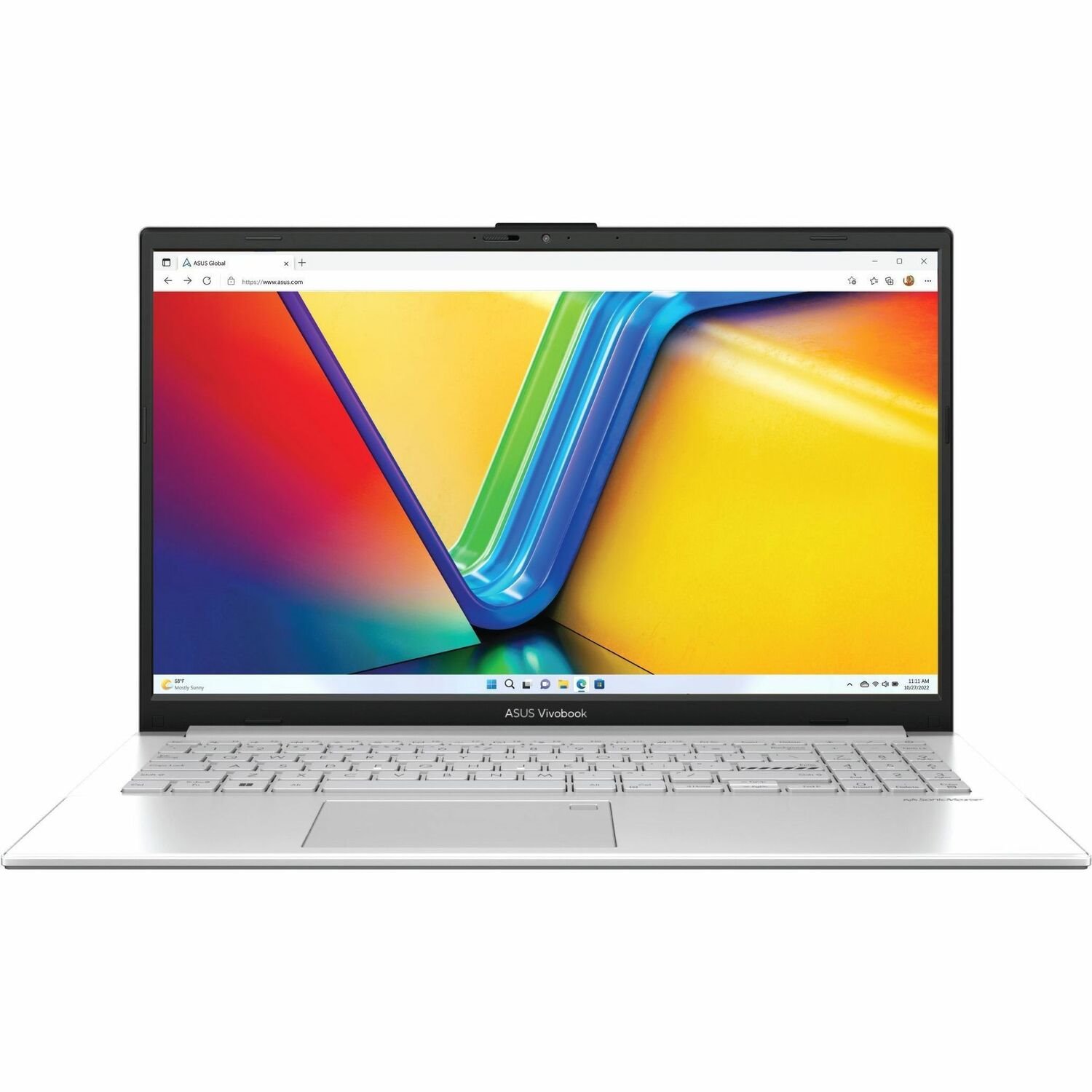 Asus Vivobook Go 15 OLED E1504F E1504FA-NJ311W 39.6 cm (15.6") Notebook - Full HD - AMD Ryzen 5 7520U - 16 GB - 512 GB SSD - Cool Silver