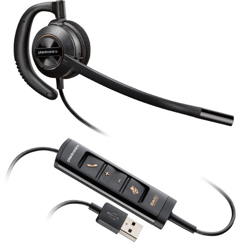 Plantronics EncorePro HW535 USB Wired Over-the-ear Mono Earset