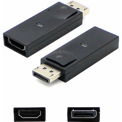 DisplayPort 1.2 Male to HDMI 1.3 Female Black Adapter Which Requires DP++ For Resolution Up to 2560x1600 (WQXGA)