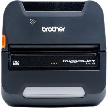 Brother RuggedJet RJ4230B Direct Thermal Printer - Monochrome - Portable - Label/Receipt Print