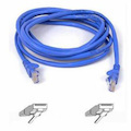 Belkin Cat5e Snagless Patch Cable, 15ft - Blue - RJ45 M/M - Ethernet Cable