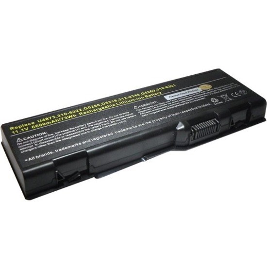 Compatible Laptop Battery Replaces Dell 312-0339, 310-6322, 3106322, 312-0339, 312-0349, 312-0350, 312-0425, 312-0429, 312-0455, 312-6322, 3120339, 3120349, 3120350, 3120425, 3120429, 3120455, 3126322, C5447, C5974, D5318, D5551, F5126, F5135, G5260, G5266, U4873, YF976