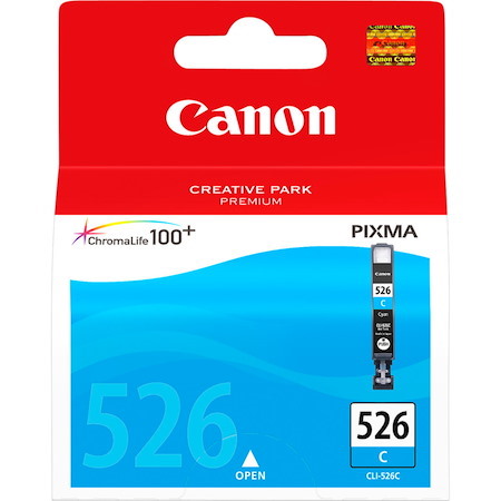 Canon CLI526C Original Inkjet Ink Cartridge - Cyan - 1 / Pack