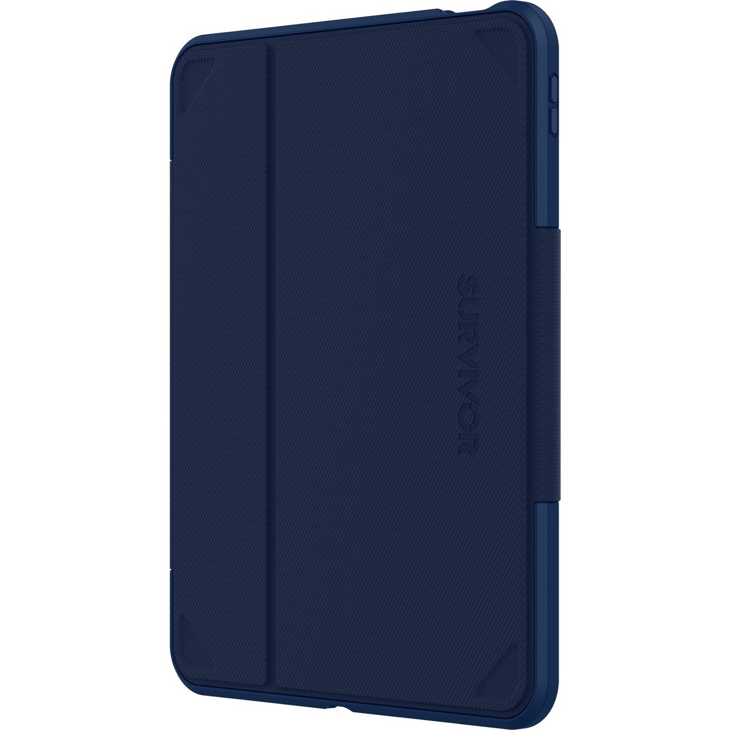 Survivor Rugged Carrying Case (Folio) for 10.9" Apple iPad (10th Generation) Tablet - Dark Blue