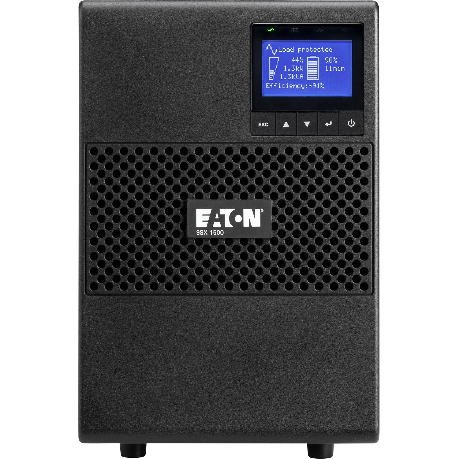 Eaton 9SX 1500VA 1350W 208V Online Double-Conversion UPS - 6 C13 Outlets, Cybersecure Network Card Option, Extended Run, Tower - Battery Backup