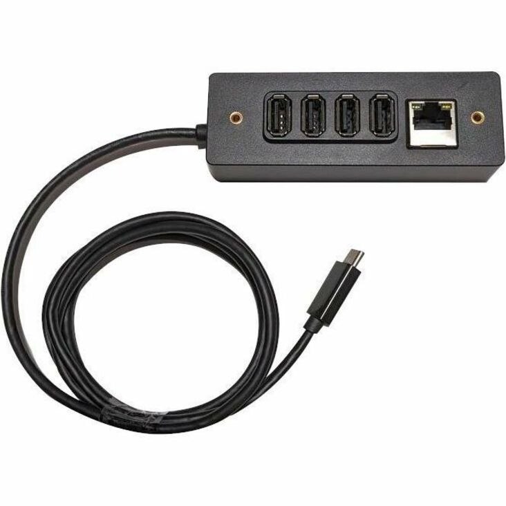Elo USBC-IO-DONGLE-POWER-BRICK USB/Ethernet Combo Hub - USB Type C - Tablet