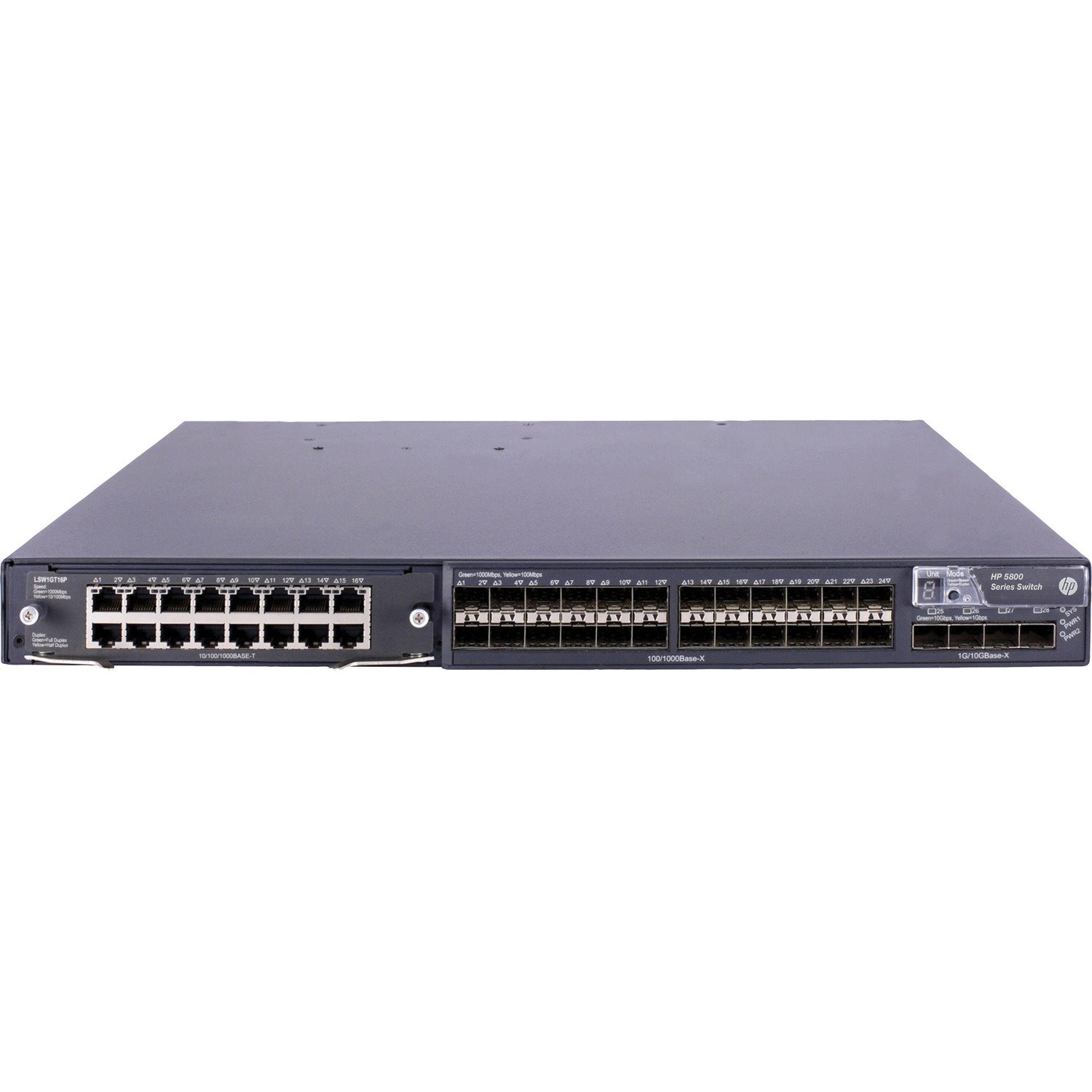 HPE 5800-48G Switch with 1 Interface Slot