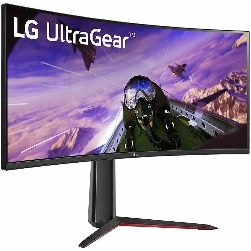 LG UltraGear 34GP63A-B 34" Class WQHD Curved Screen Gaming LCD Monitor - 21:9 - Black