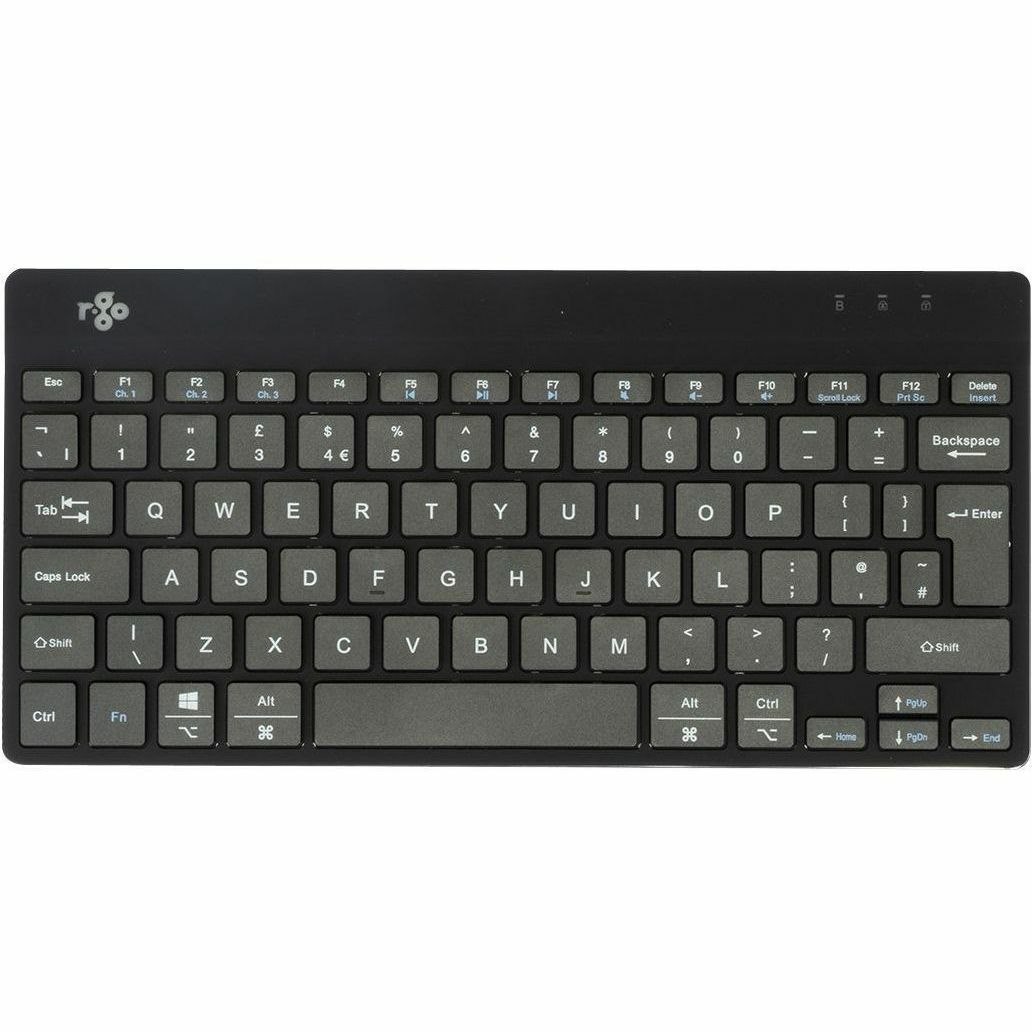 R-Go Compact Break ergonomic keyboard, QWERTY (UK)