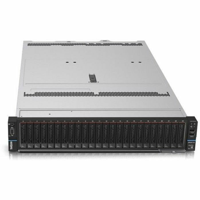 Lenovo ThinkSystem SR650 V3 7D76A07LNA 2U Rack Server - 1 x Intel Xeon Silver 4509Y 2.60 GHz - 32 GB RAM - 12Gb/s SAS Controller