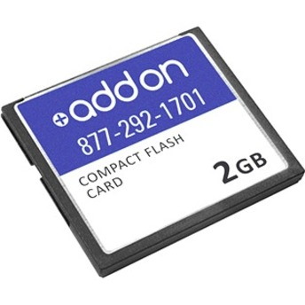 AddOn Cisco MEM-CF-256U2GB Compatible 2GB Flash Upgrade