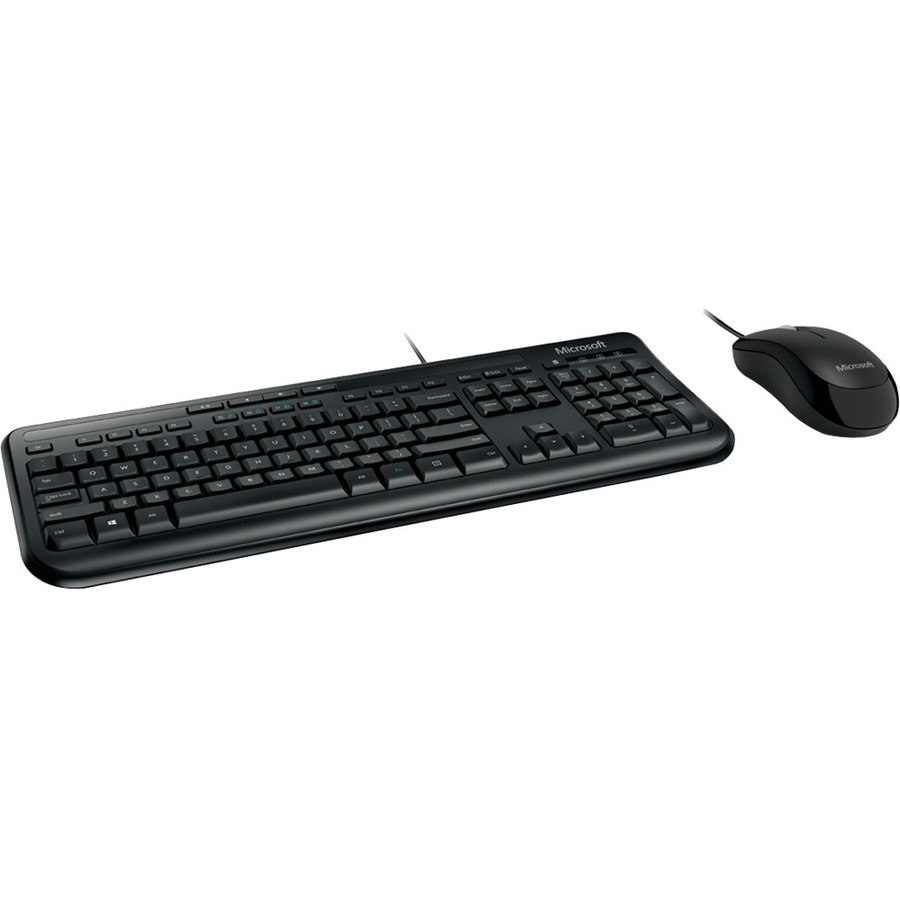 Microsoft Wired Desktop 600 Keyboard & Mouse - QWERTY - Retail