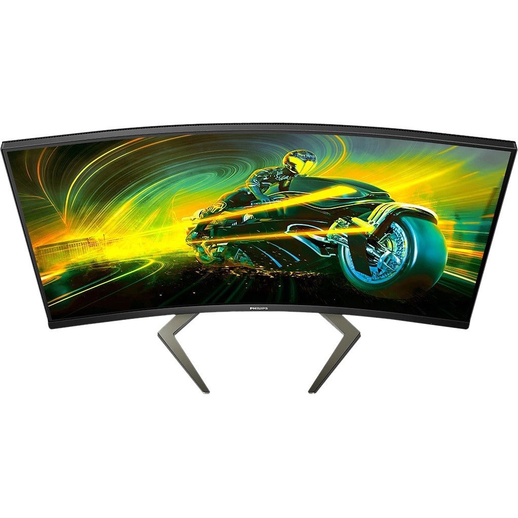 Philips Momentum 32M1C5500VL 80 cm (31.5") WQHD Curved Screen WLED Gaming LCD Monitor - 16:9 - Textured Black
