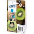 Epson Claria Premium 202XL Original High Yield Inkjet Ink Cartridge - Single Pack - Cyan - 1 Pack