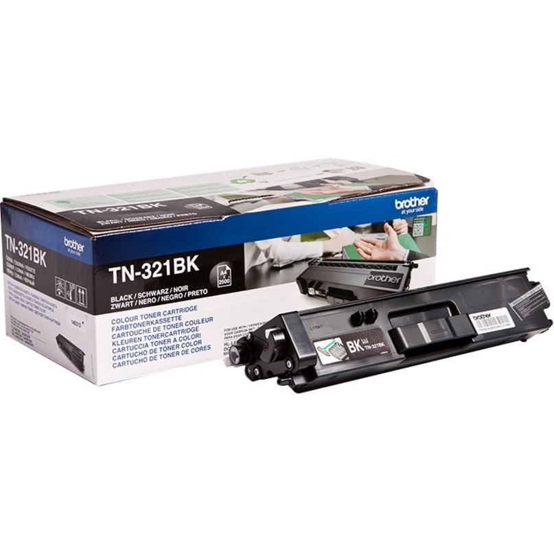 Brother TN-321BK Original Laser Toner Cartridge - Black Pack