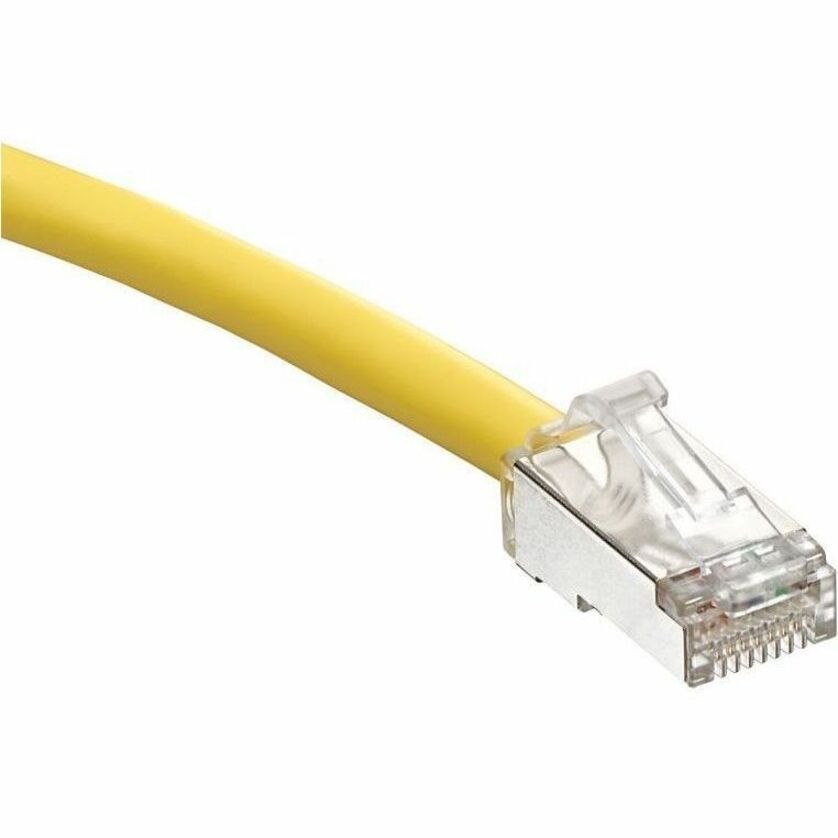 Leviton Cat 6A Patch Cord, 7 ft (2.1 m), Yellow