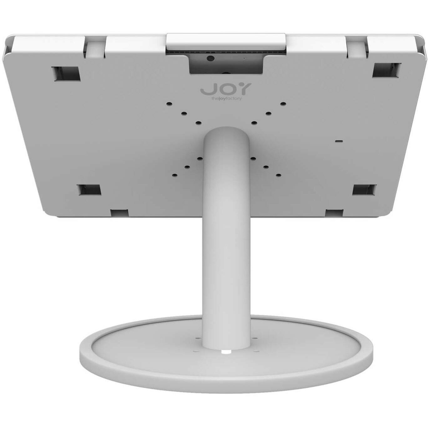 The Joy Factory Elevate II Countertop Kiosk for Surface Pro 8 (White)