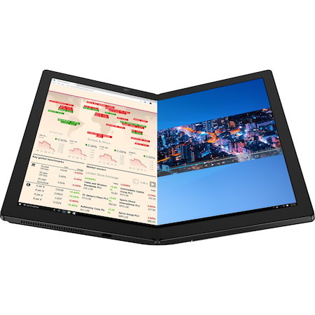 Lenovo ThinkPad X1 Fold 20RK000NAU Tablet - 13.3" QXGA - Intel - 8 GB - 512 GB SSD - Windows 10 Pro 64-bit - Black