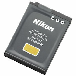 Nikon EN-EL12 Battery - Lithium Ion (Li-Ion)