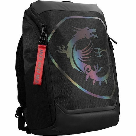 MSI Titan Carrying Case (Backpack) for 39.6 cm (15.6") to 43.9 cm (17.3") Notebook, Gaming - Black
