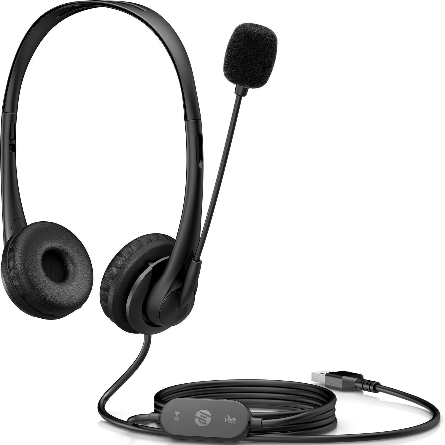 hp over ear headphones with mic