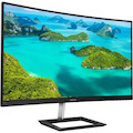 Philips 328E1CA 32" Class 4K UHD Curved Screen LCD Monitor - 16:9 - Textured Black
