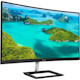 Philips 328E1CA 32" Class 4K UHD Curved Screen LCD Monitor - 16:9 - Textured Black