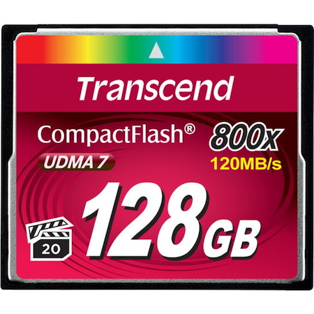 Transcend Premium 128 GB CompactFlash