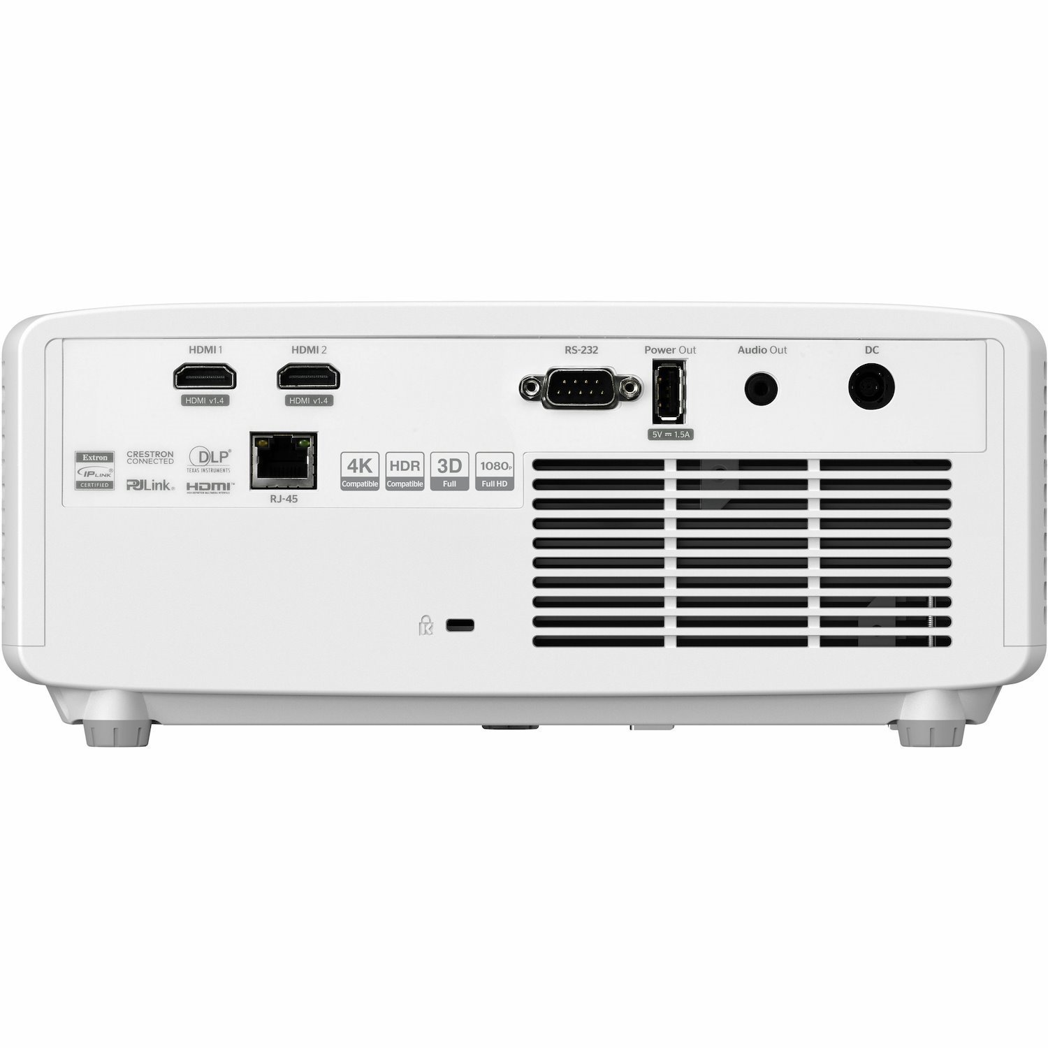 Optoma ZH450ST 3D Short Throw DLP Projector - 16:9 - Wall Mountable, Portable - White