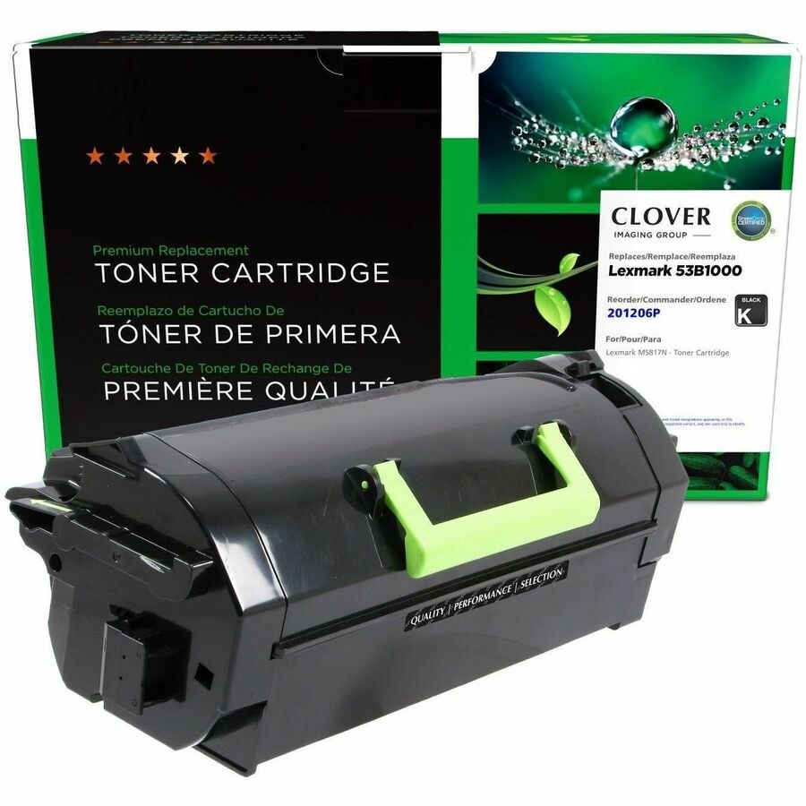 Clover Imaging Remanufactured Toner Cartridge for Lexmark MS817